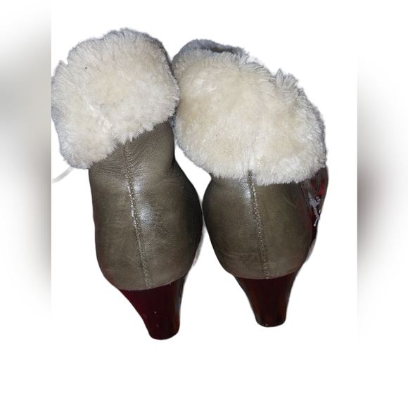 Spring Step Stockholm Women's Nubuck Leather Boots size 37 lace up Ankle… - Picture 4 of 10